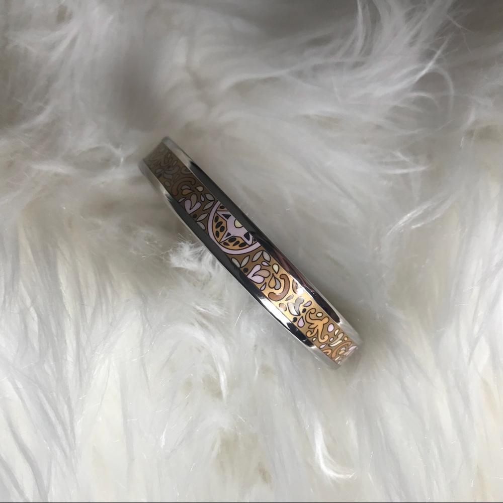 Hermes Enamel Bracelet Fin Concours D Etrier